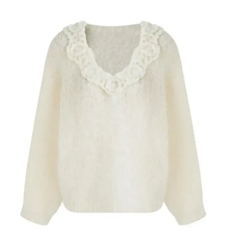 Lace Meet Knitwear: Mengapa Sweater Renda 3D Membawa Tekstur Baharu kepada Fesyen Wanita