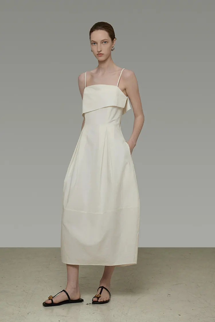 Women's French Style Asymmetric Party Dress